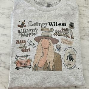 Lainey wilson shirt country cute popular cowgirl western style